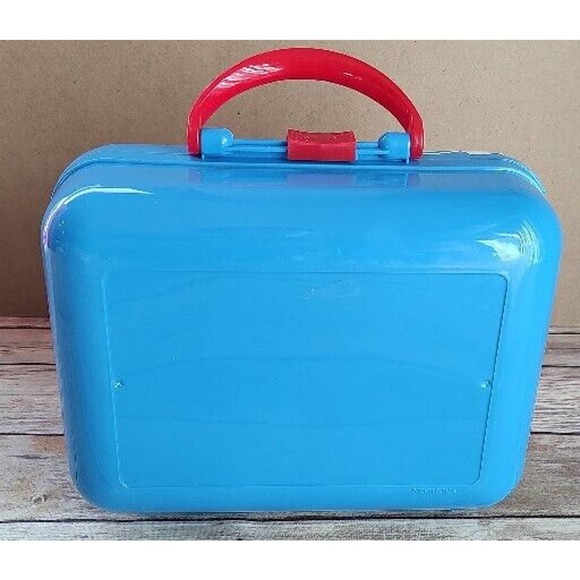 Sports Theme Sidekick Lunch Box with Sandwich Container Pecoware Soccer Ball A12 - Picture 2 of 3